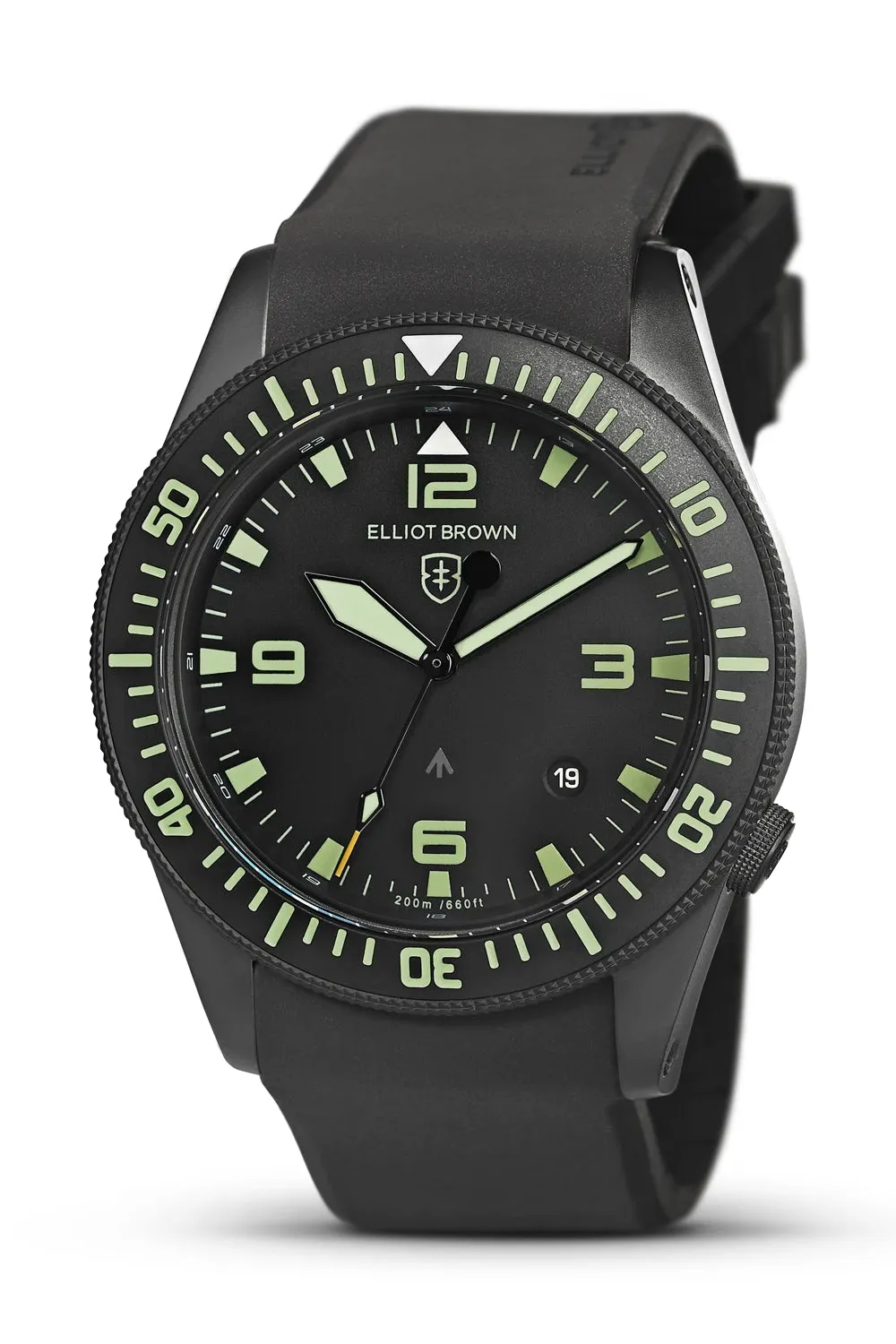 ELLIOT BROWN 101-001-R06 Holton 43mm Stainless Steel Quartz Watch - Gunmetal Grey