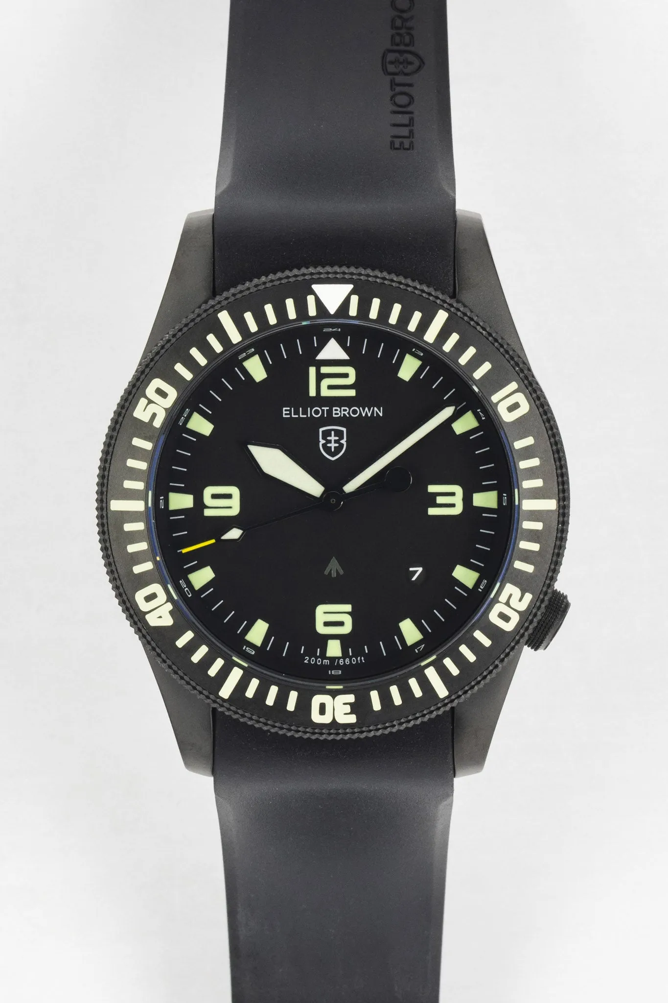 ELLIOT BROWN 101-001-R06 Holton 43mm Stainless Steel Quartz Watch - Gunmetal Grey
