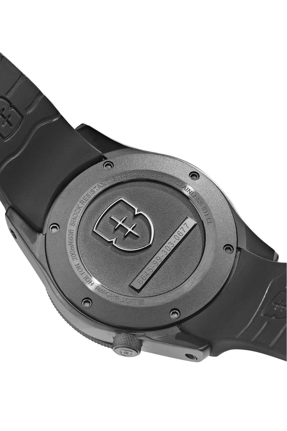 ELLIOT BROWN 101-001-R06 Holton 43mm Stainless Steel Quartz Watch - Gunmetal Grey