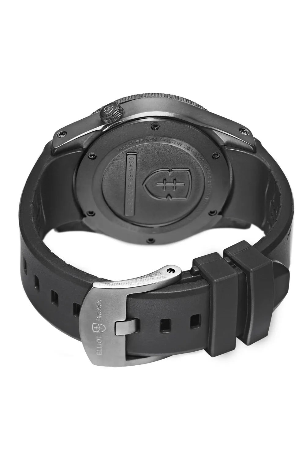 ELLIOT BROWN 101-001-R06 Holton 43mm Stainless Steel Quartz Watch - Gunmetal Grey
