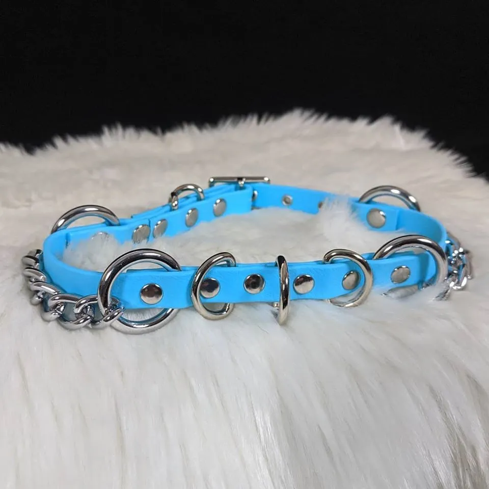 Emalia vegan biothane collar optional lock