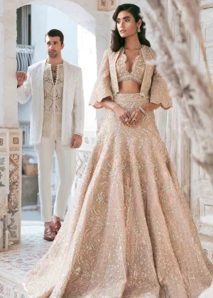 Embellished Indian Bridal Grey Ghagra Choli #BN1156