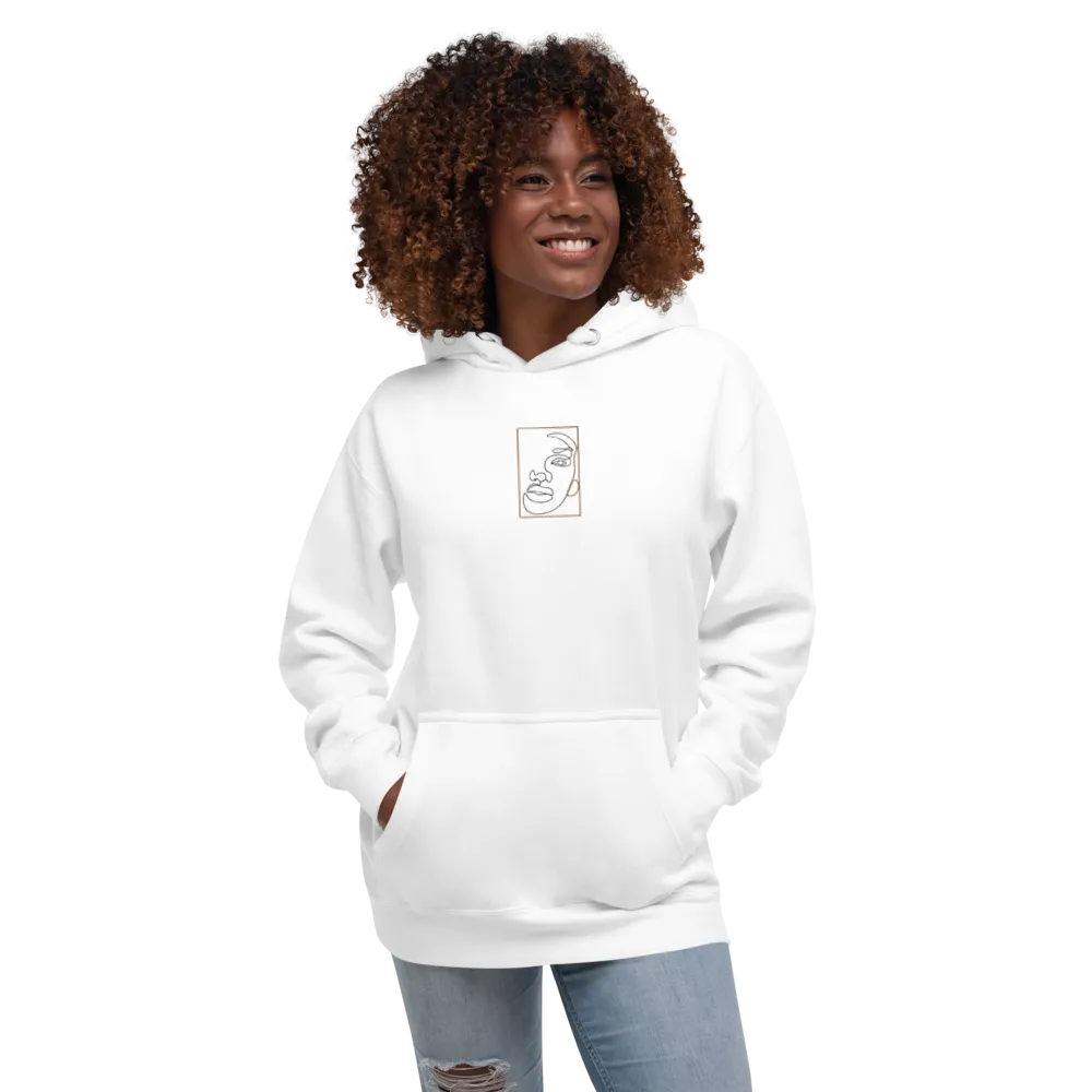 Embroidered Unisex Hoodie