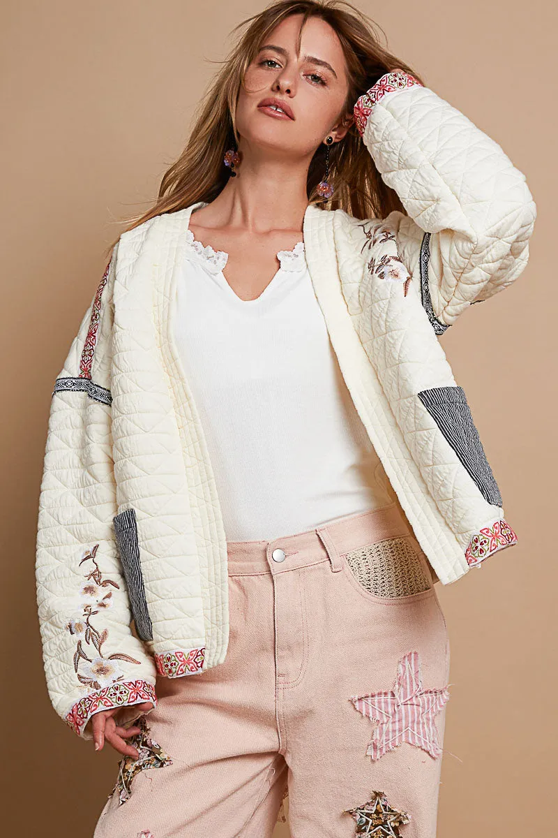 Emerson Quilted Knit Jacket