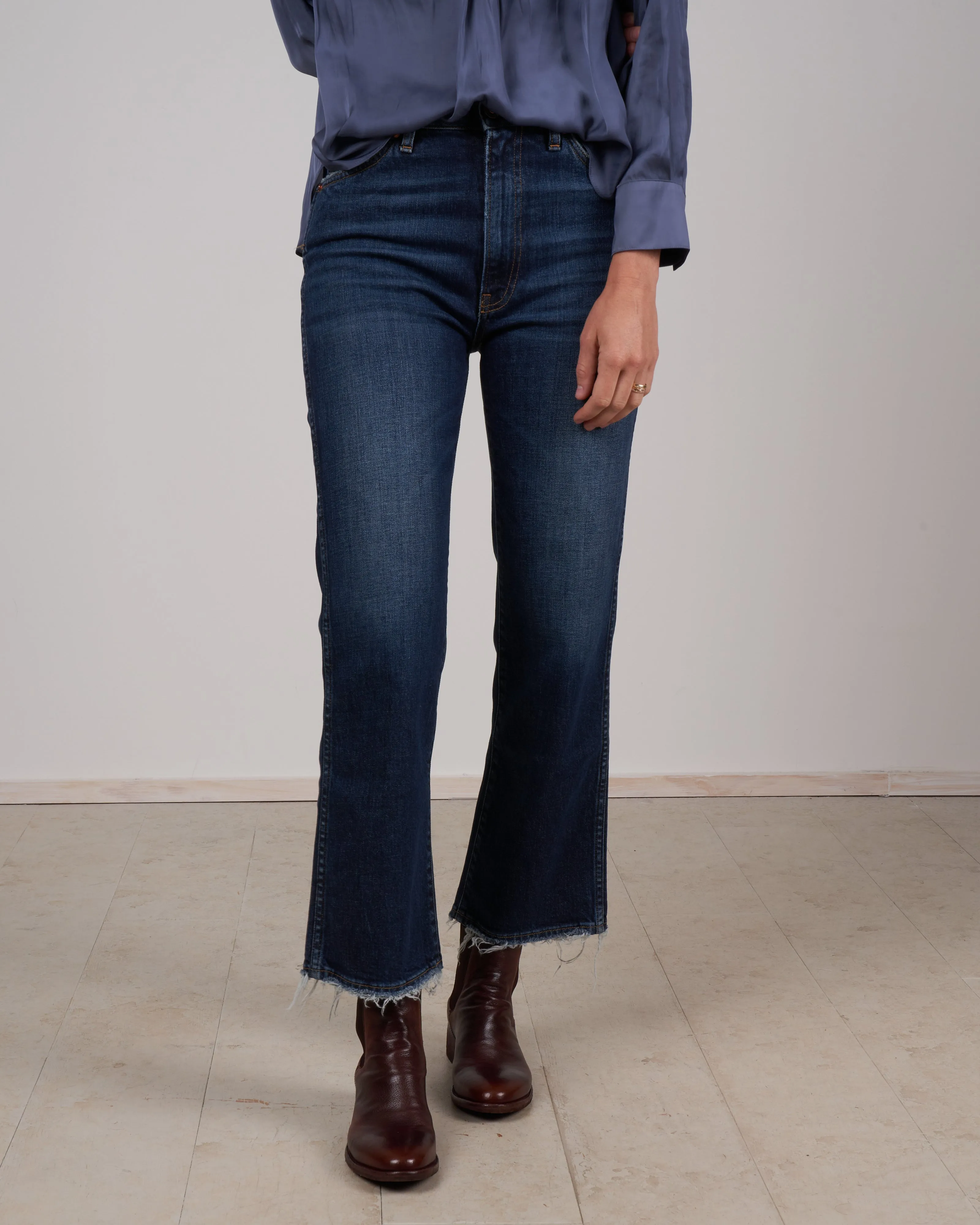 emma sneaker vintage hem - dark recreation