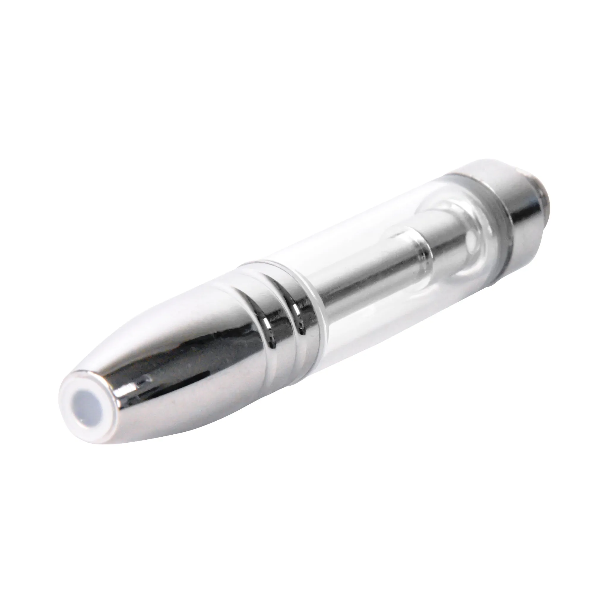 Empty 1mL 510 Silver Bullet Tip Vape Cartridge