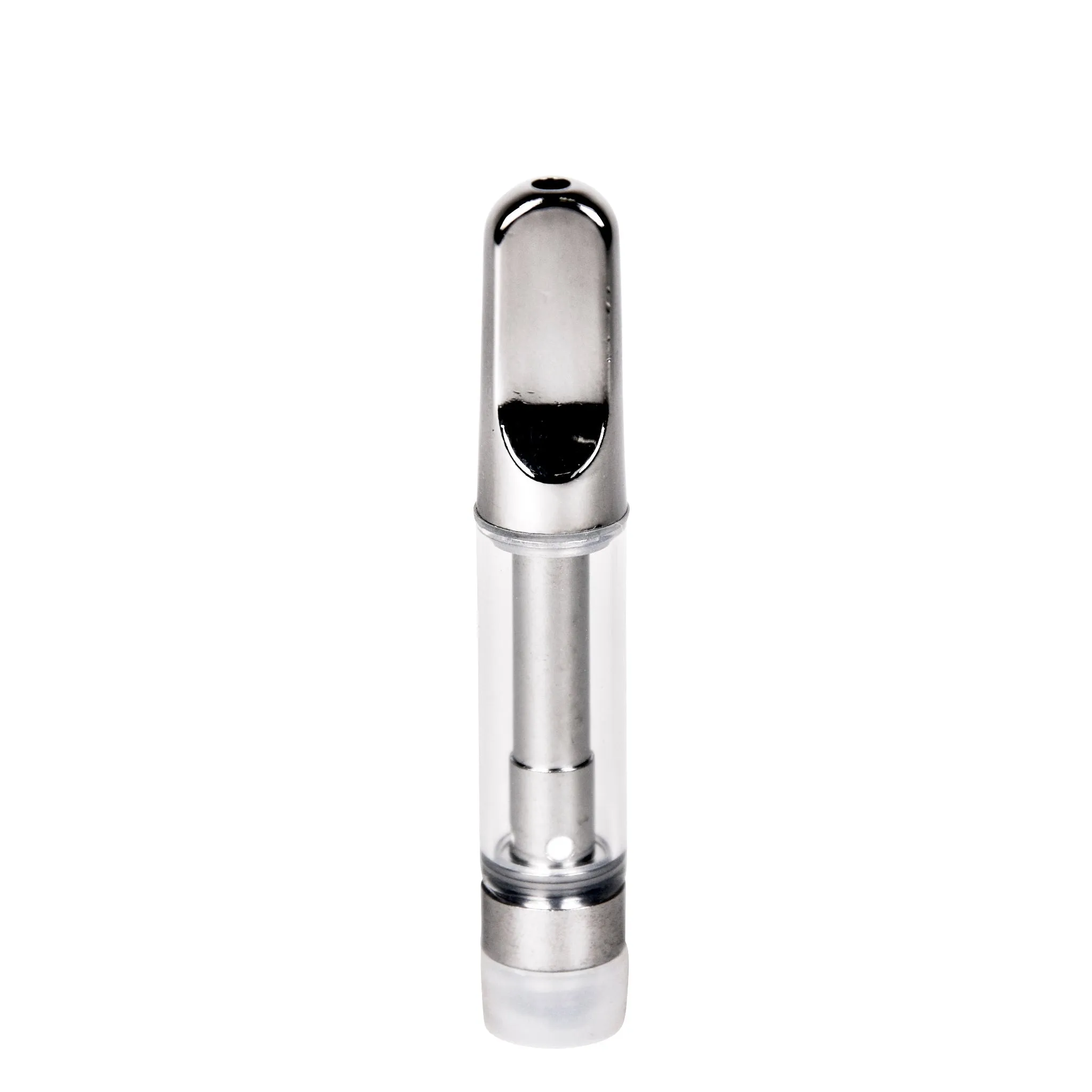Empty 1mL 510 Silver Tip Vape Cartridge