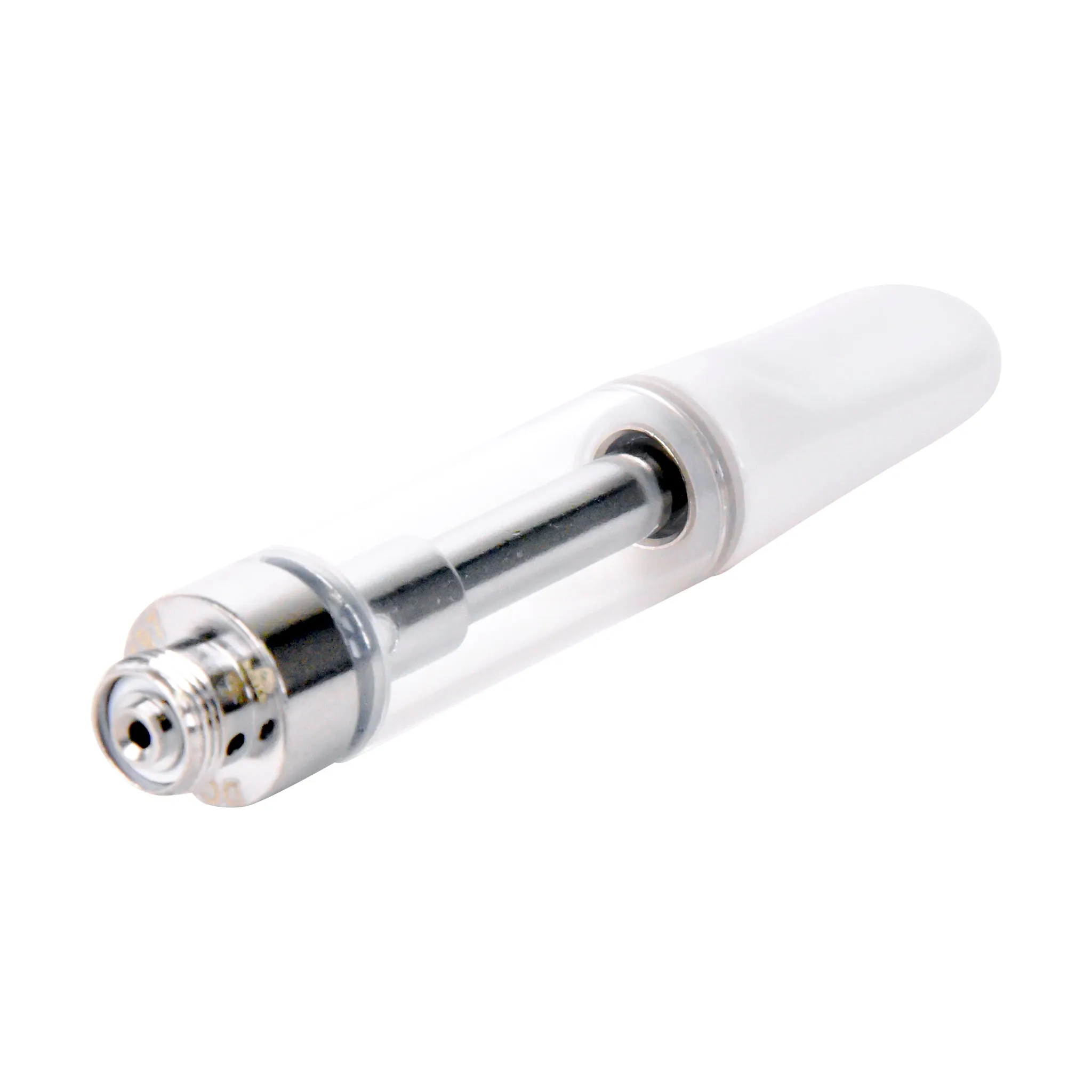 Empty 1mL 510 White Tip Vape Cartridge