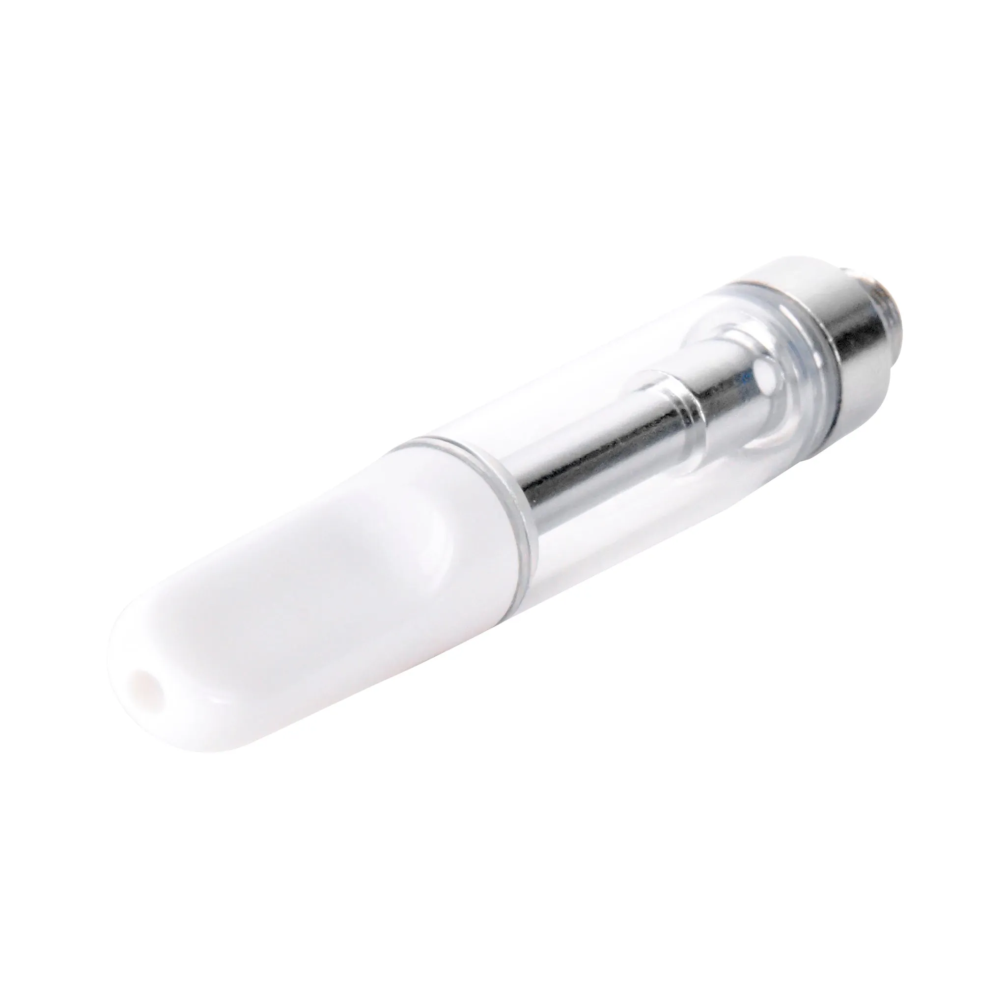 Empty 1mL 510 White Tip Vape Cartridge