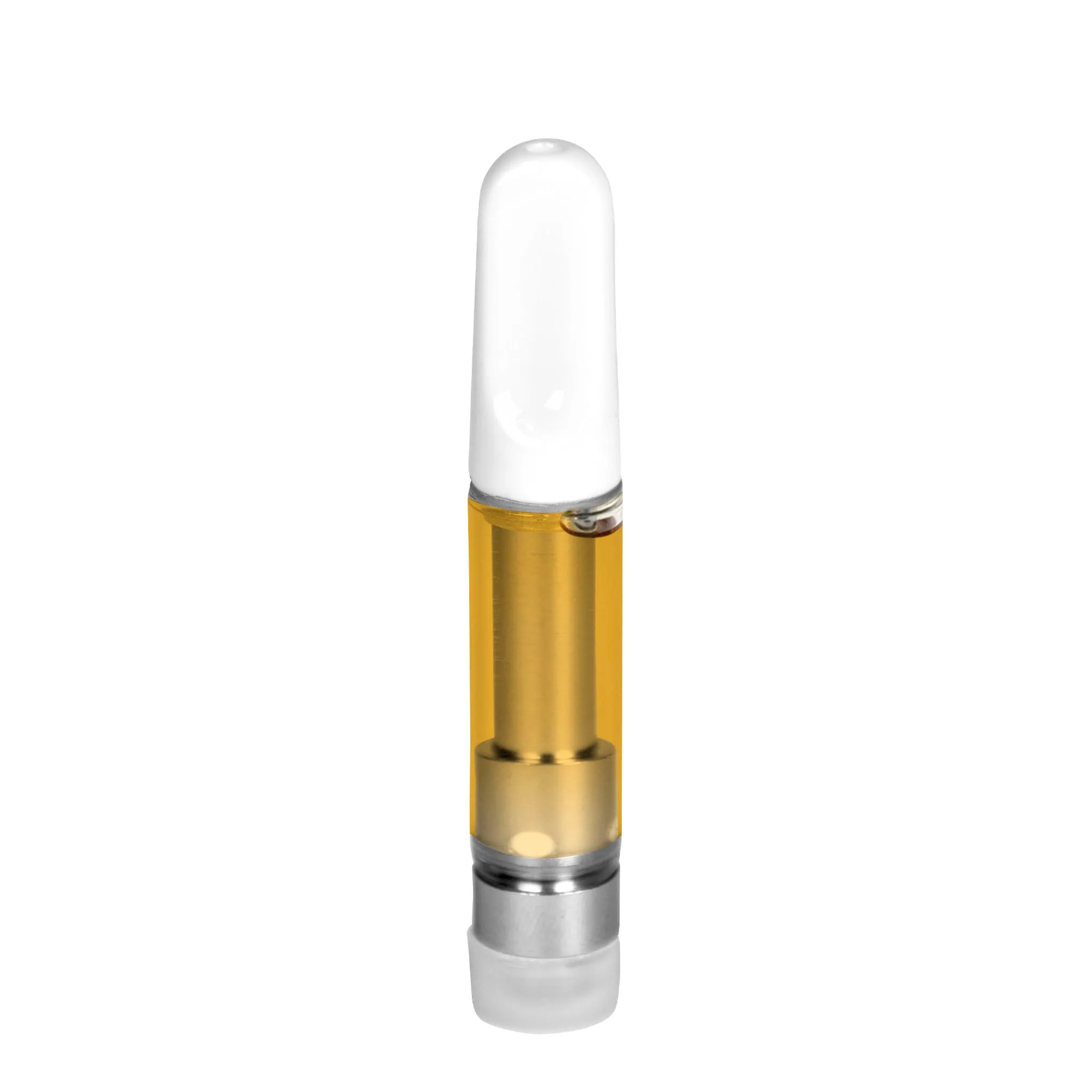 Empty 1mL 510 White Tip Vape Cartridge