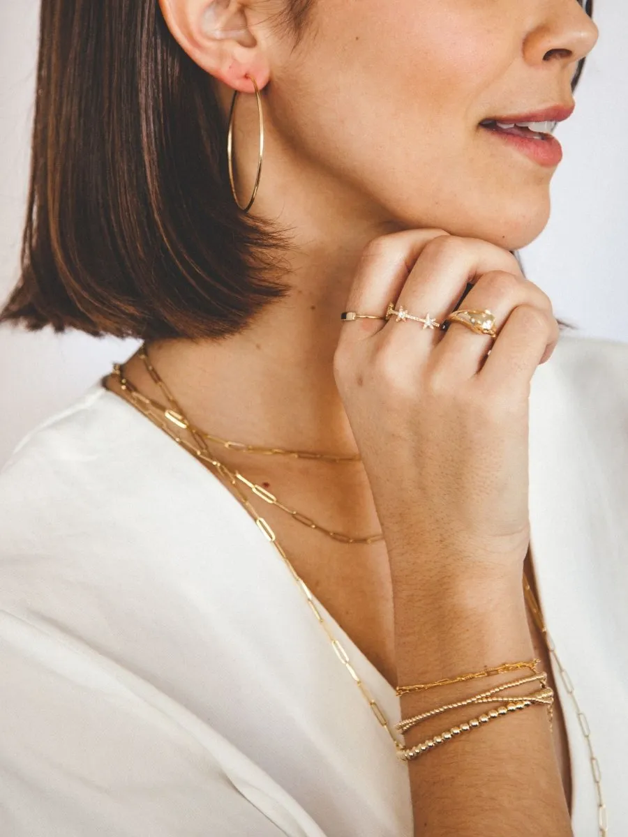 Endless Hoop Earrings
