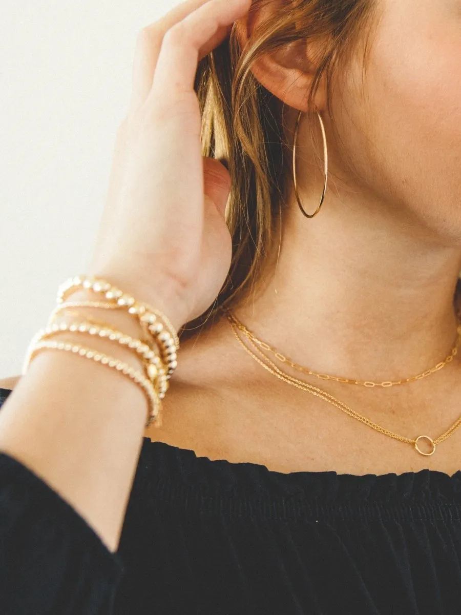 Endless Hoop Earrings