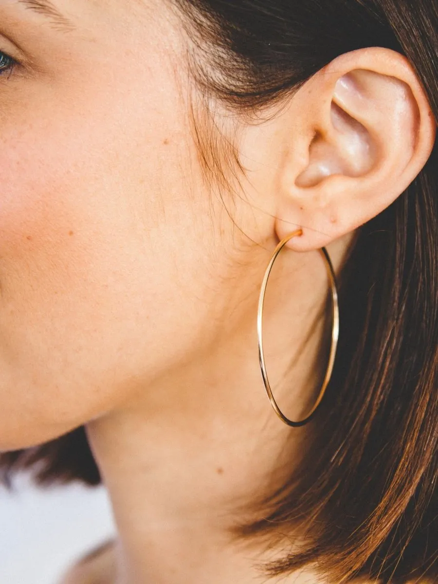 Endless Hoop Earrings