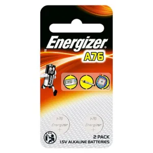 Energizer A76 2pcs Coin Battery (LR44)