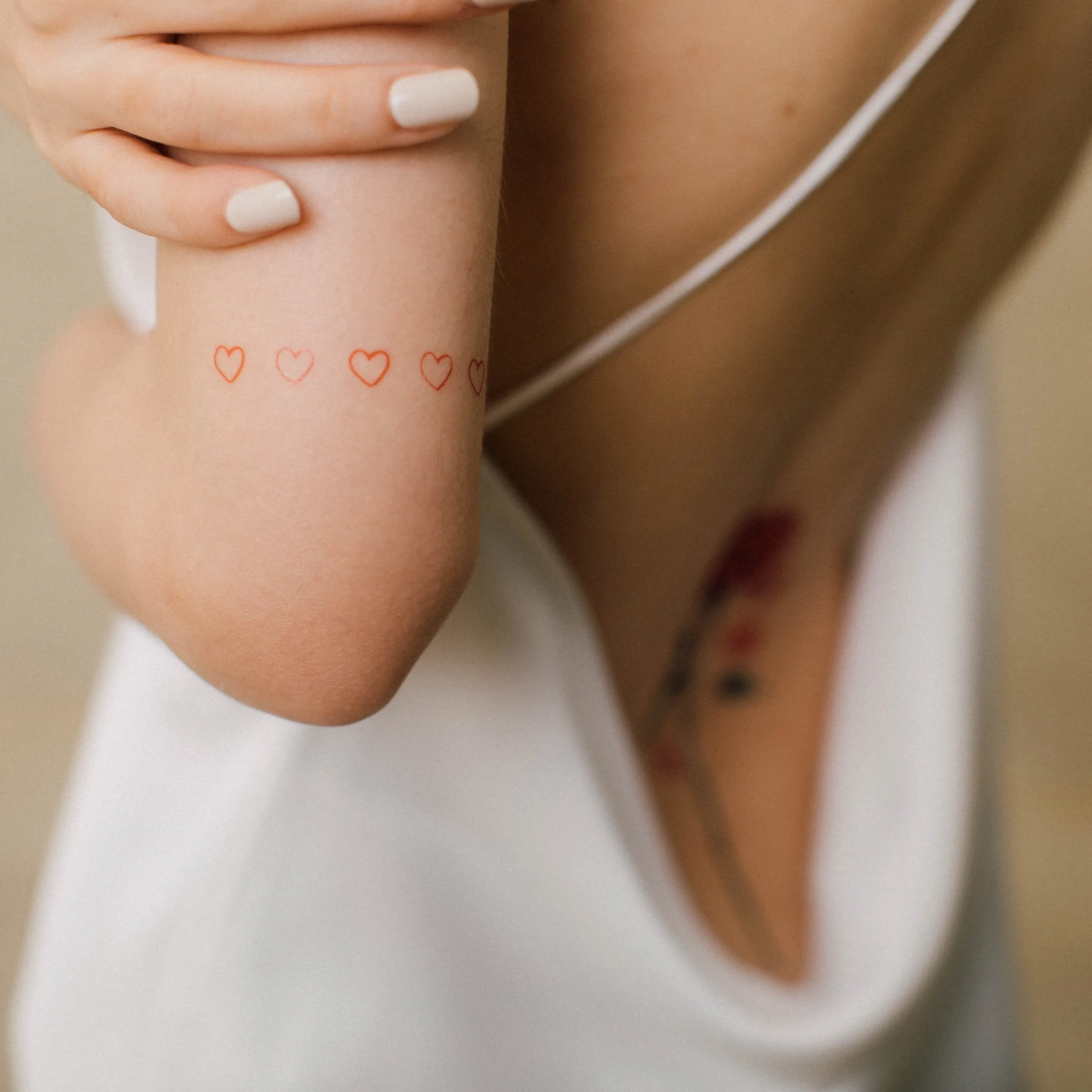 English Rose Temporary Tattoo