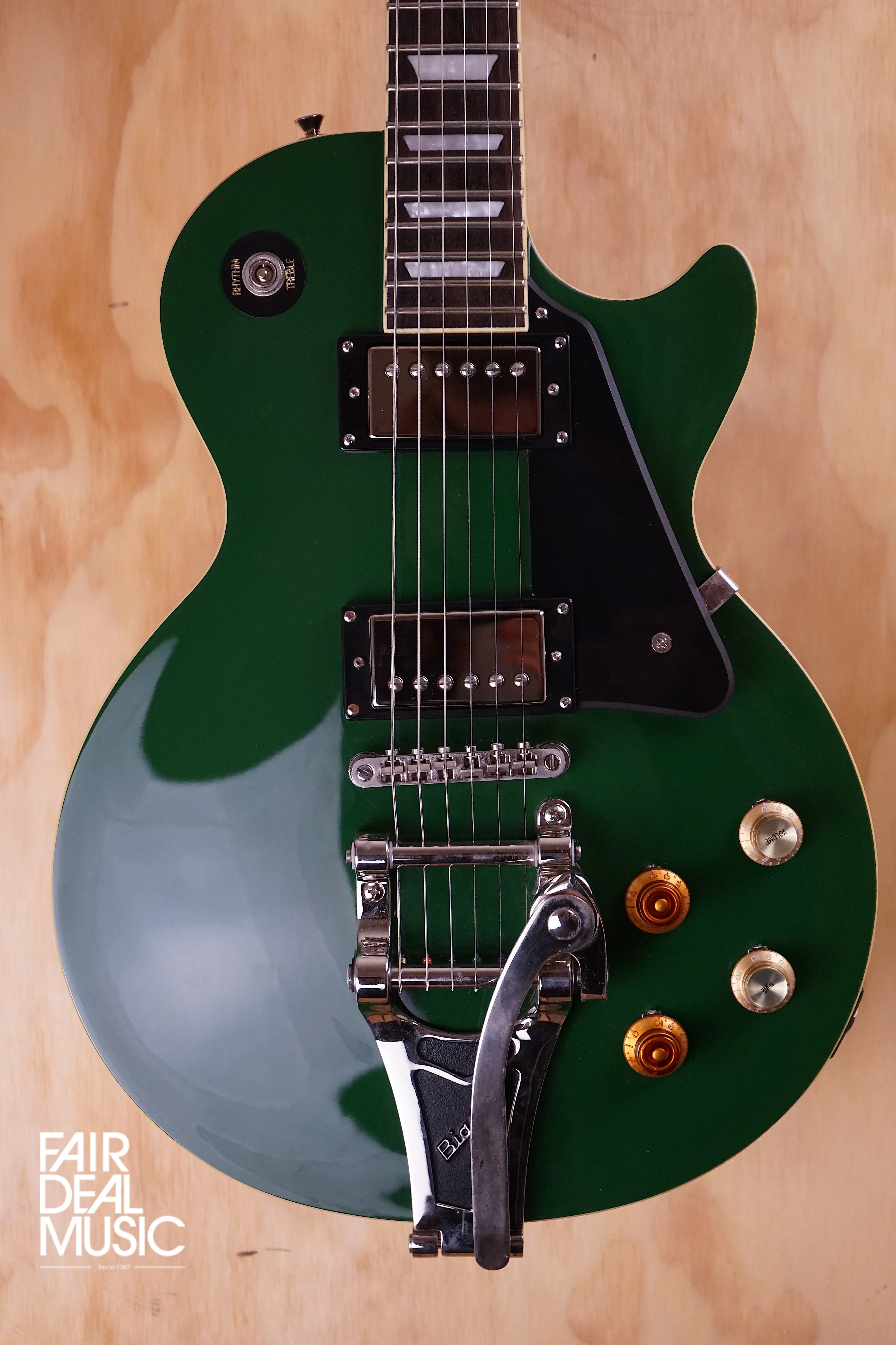 Epiphone 2015 Joe Bonamassa Les Paul in Inverness Green, USED