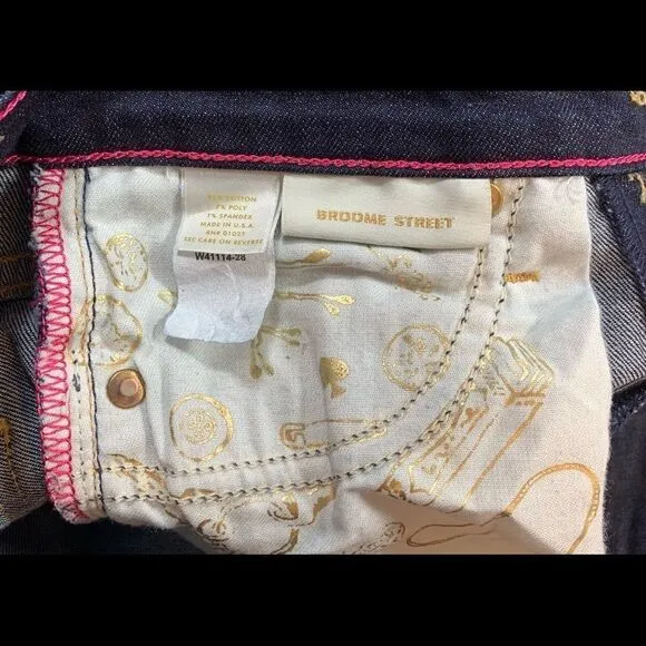 EUC Kate Spade Broome Street Play Hooky Skinny Jeans SIZE 22