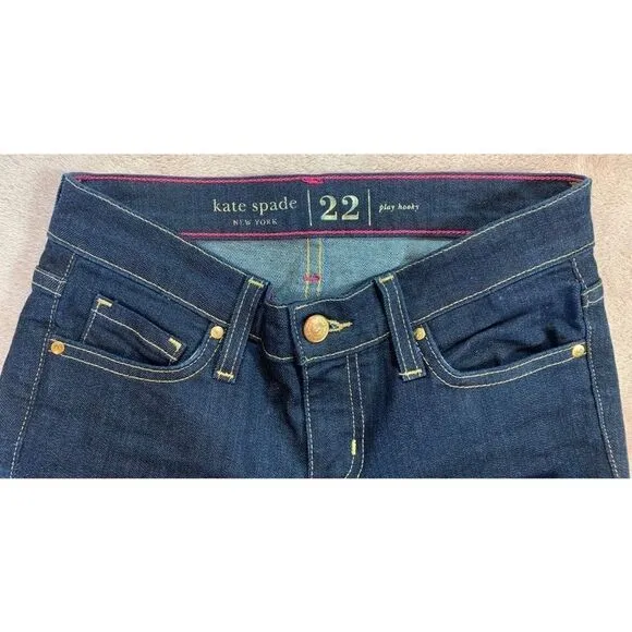 EUC Kate Spade Broome Street Play Hooky Skinny Jeans SIZE 22