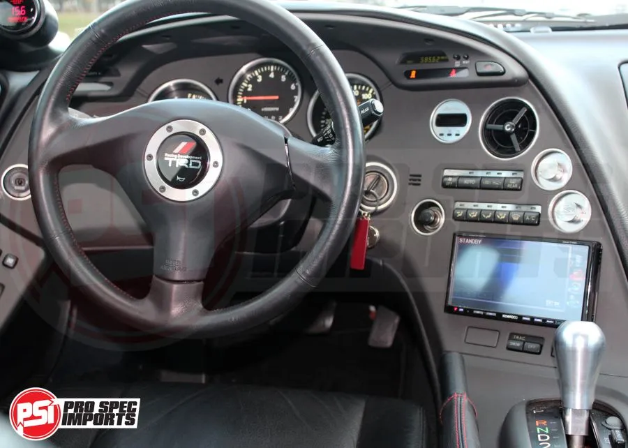 Euro Supra Interior - Brushed Stainless HVAC 6pcs Combo