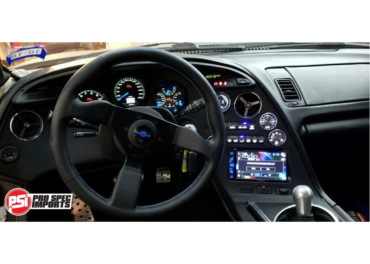 Euro Supra Interior - Brushed Stainless HVAC 6pcs Combo