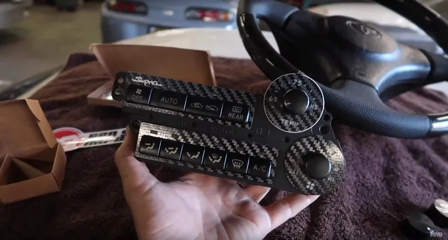 Euro Supra Interior - Carbon Edition HVAC 6pc Combo