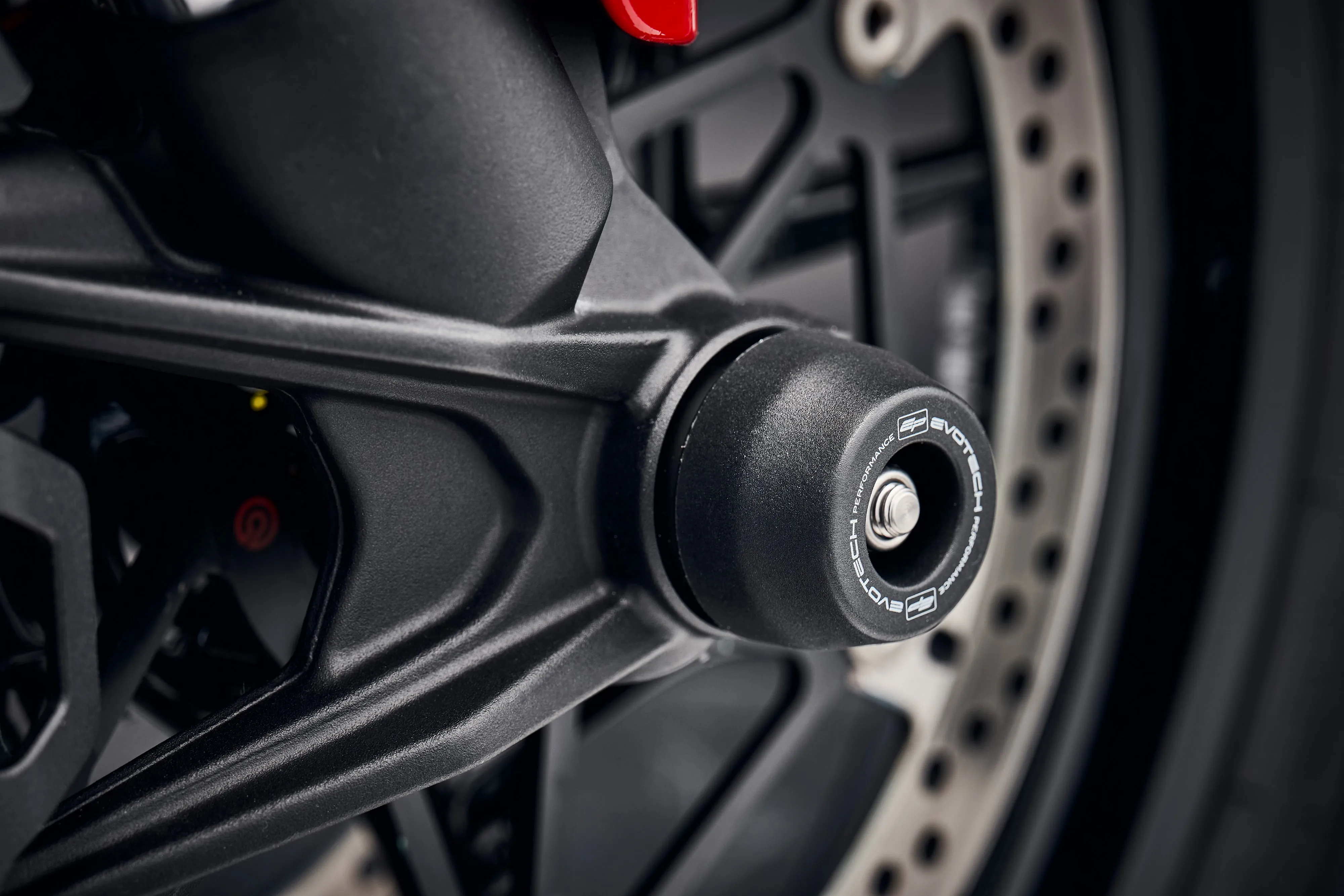 Evotech Front Spindle Bobbins - Ducati Multistrada V4 S Sport 2021 
