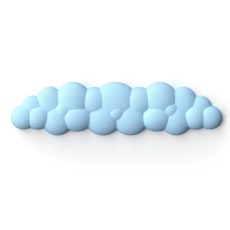 Experience Comfort with our Cloud Wrist Rest Cushion: Ergonomic Memory Foam for Mouse, Provides Relief from Wrist Pain.