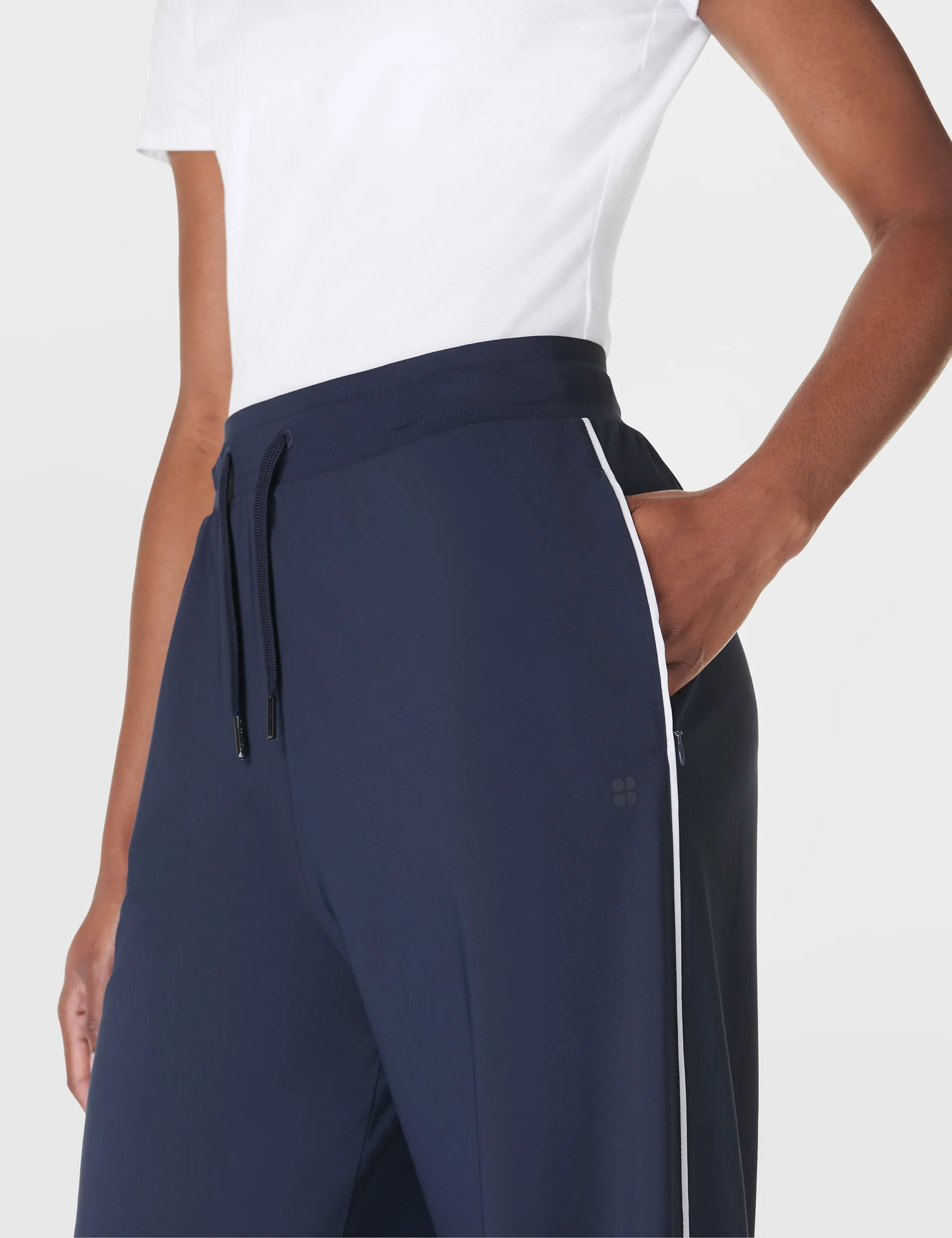Explorer Wide Leg Trouser - Navy Blue