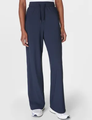 Explorer Wide Leg Trouser - Navy Blue