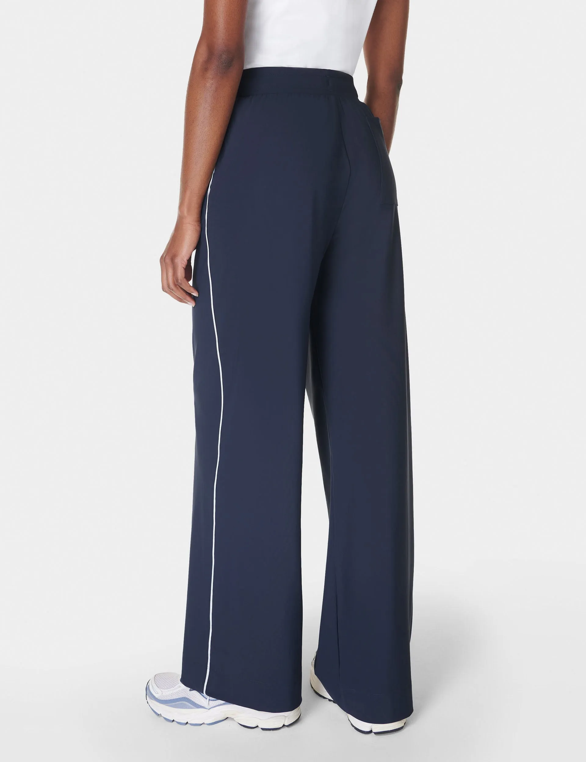Explorer Wide Leg Trouser - Navy Blue