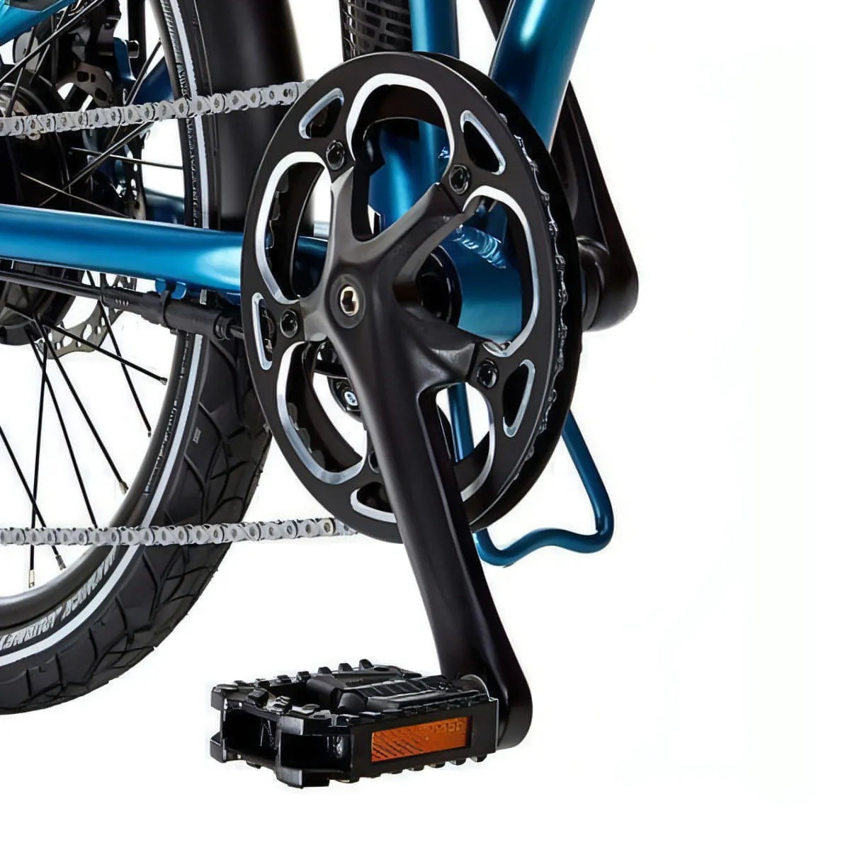 Ezego Fold Electric Folding Bike - Teal
