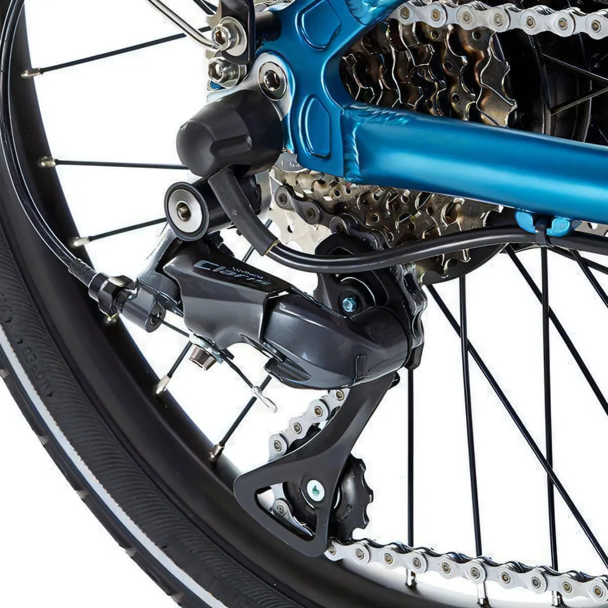 Ezego Fold Electric Folding Bike - Teal