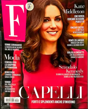 F Fashion Magazine February 2020 KATE MIDDLETON Gloria Steinem BRAND NEW