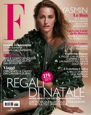 F Magazine Italy December 2022 YASMIN LE BON Selena Gomez BRAND NEW