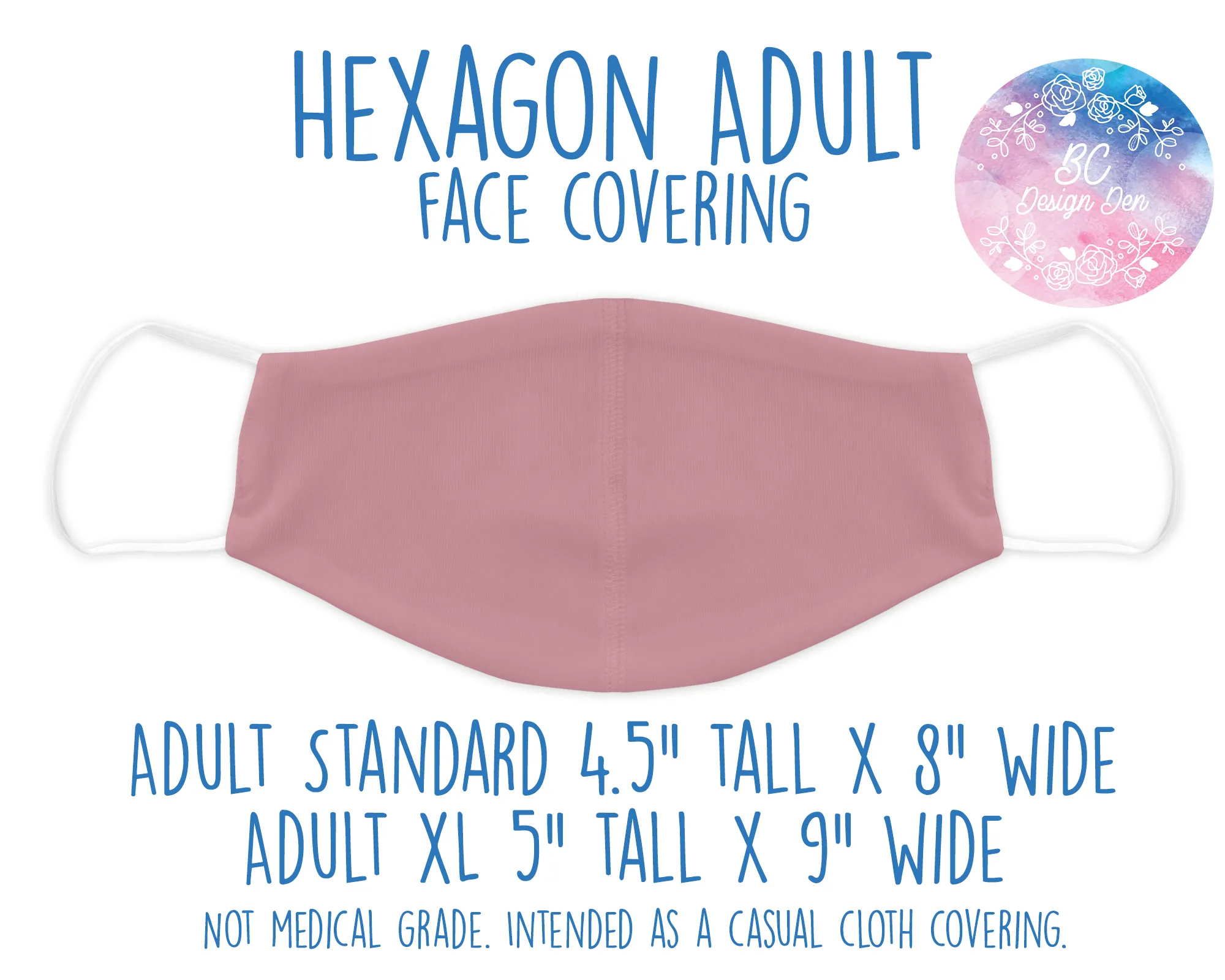 Face Covering Color Quartz Pink