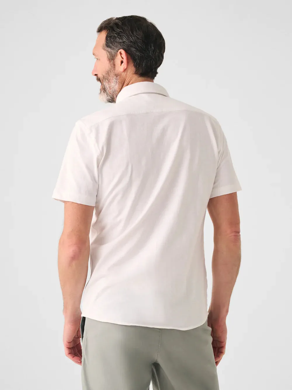 Faherty - Knit Seasons Shirt - White
