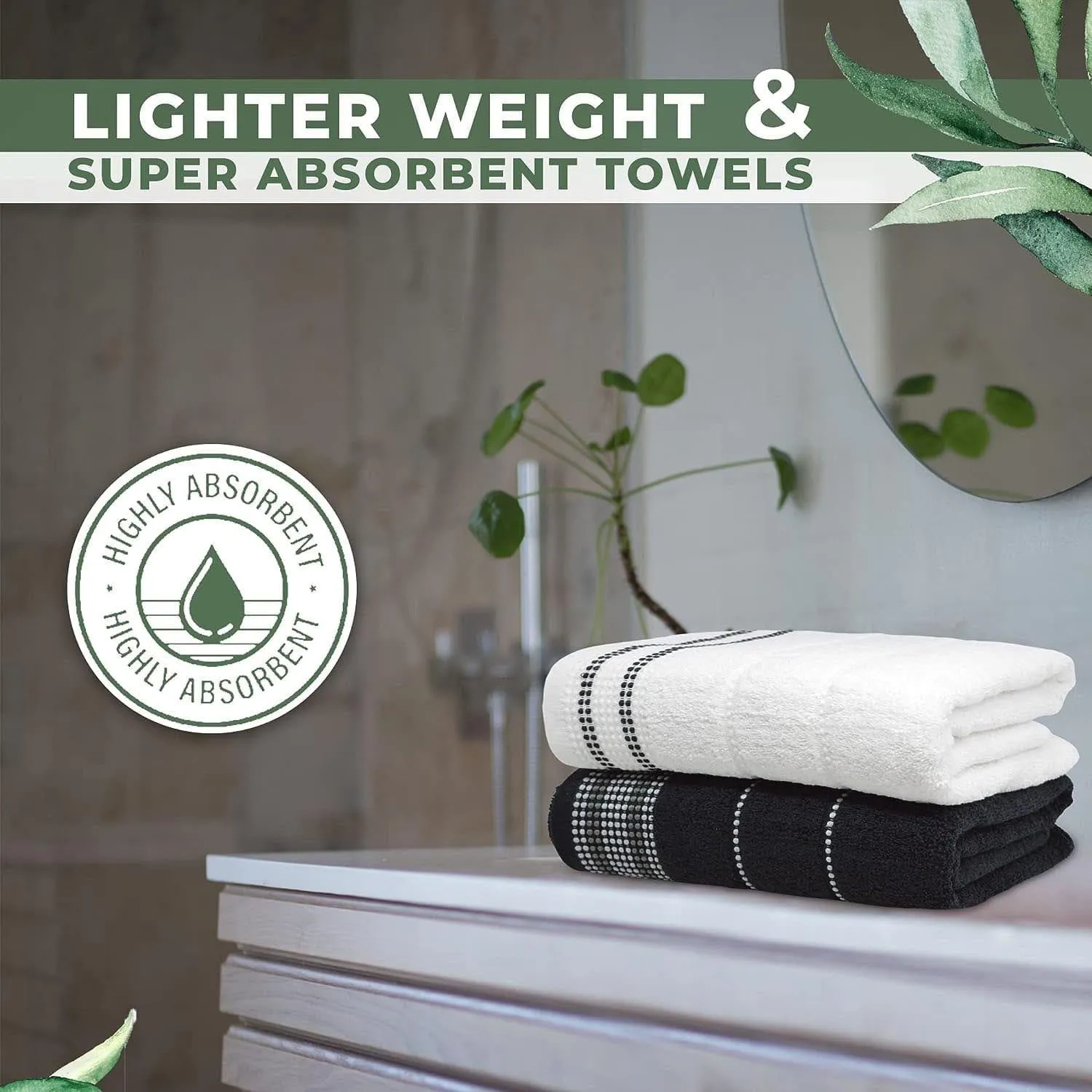 Falmouth Bath Towels Set - Hand Bath Towels & Bath Sheets