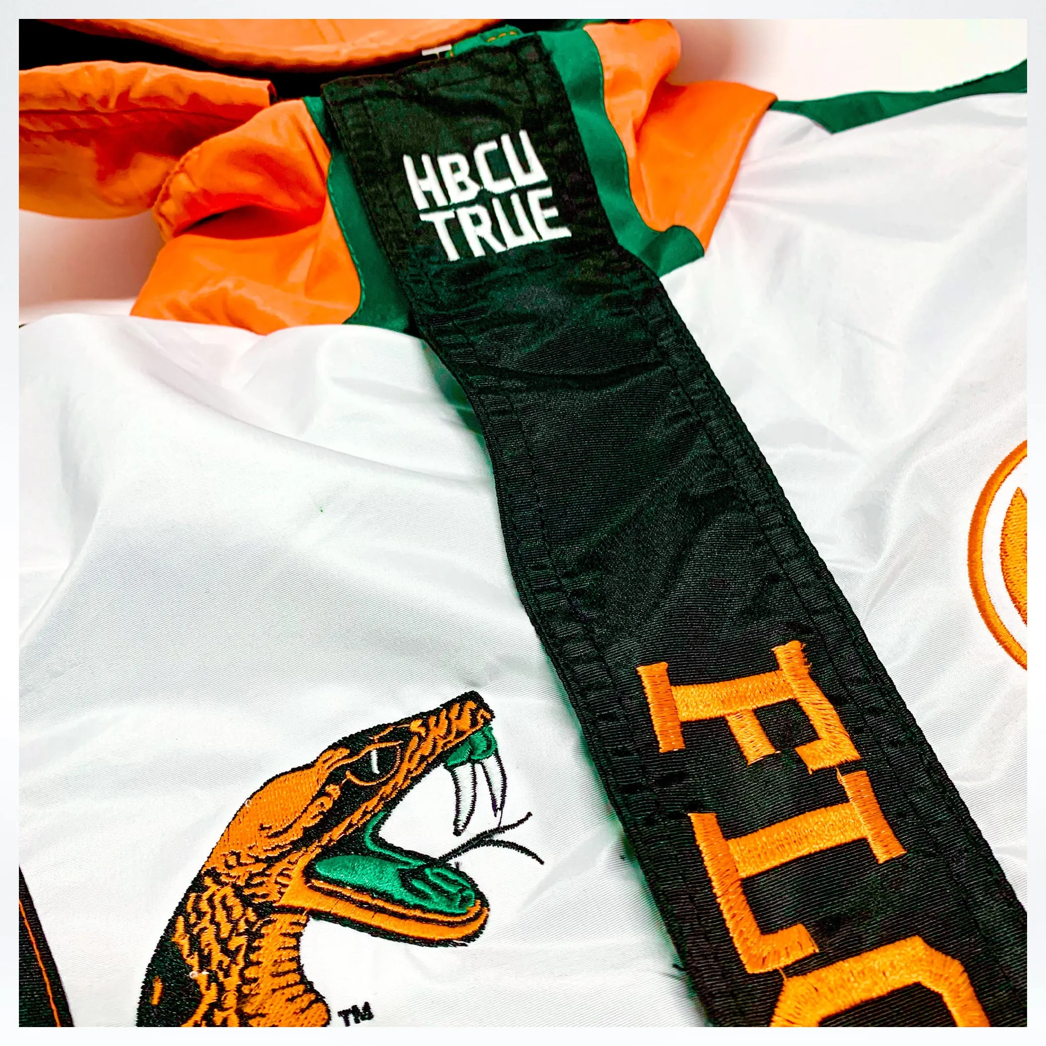 FAMU Reflective Windbreaker (Size Ref in Pics)