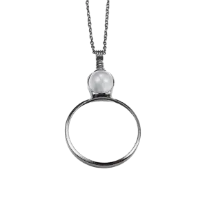 Fanyil Magnifying Glass Necklace