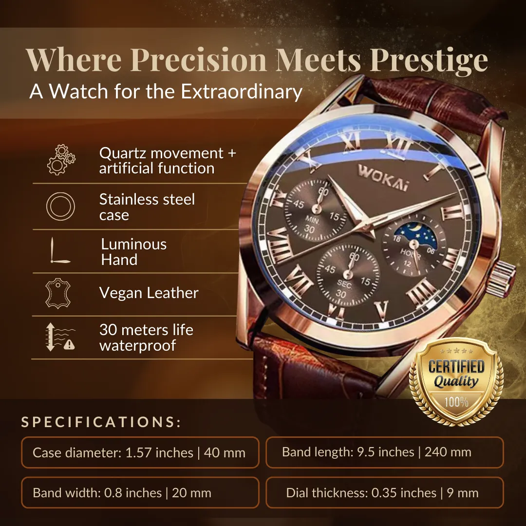 Fashion Casual Quartz Wristwatch