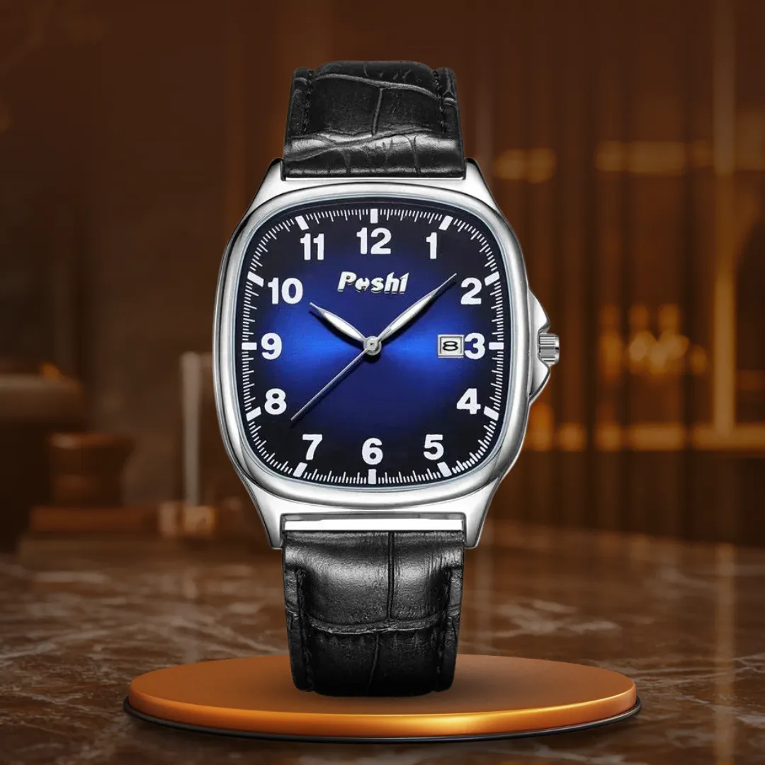 Fashion Leather Band Quartz Watch