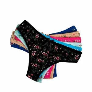 Fashion printed women's thong