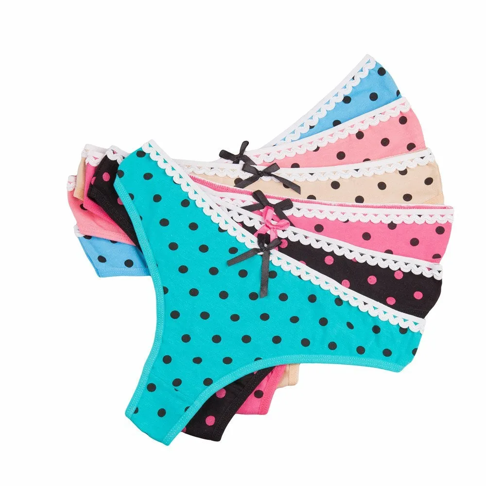 Fashion printed women's thong