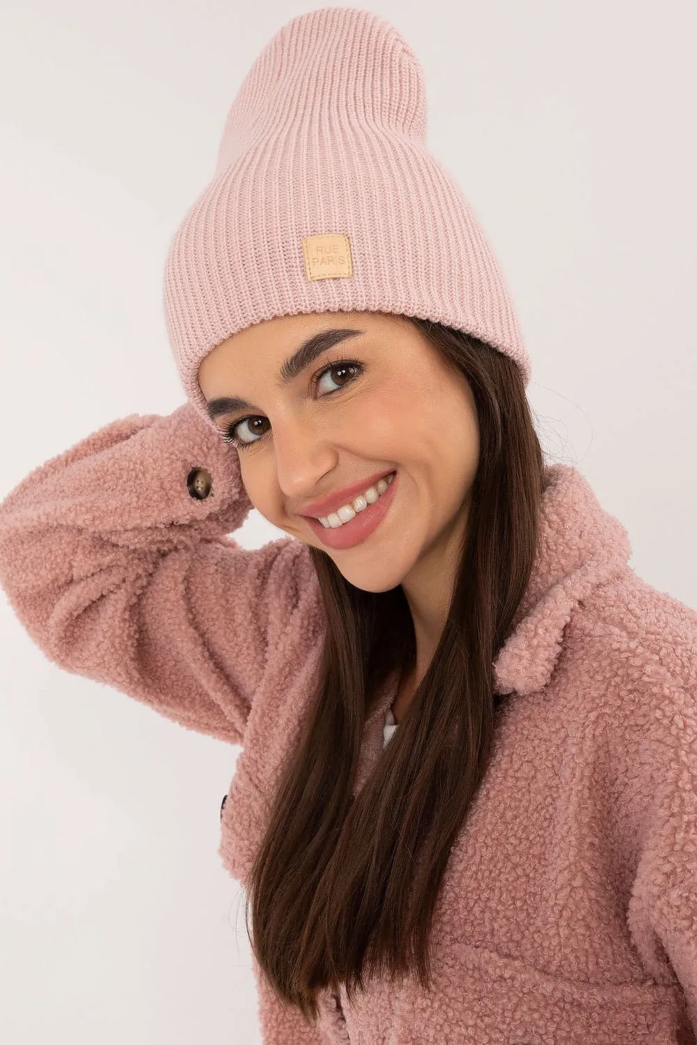 Fashionable design monochromatic beanie