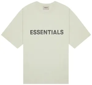 FEAR OF GOD ESSENTIALS  "SAGE MATHA GREEN CONCRETE" T-SHIRT
