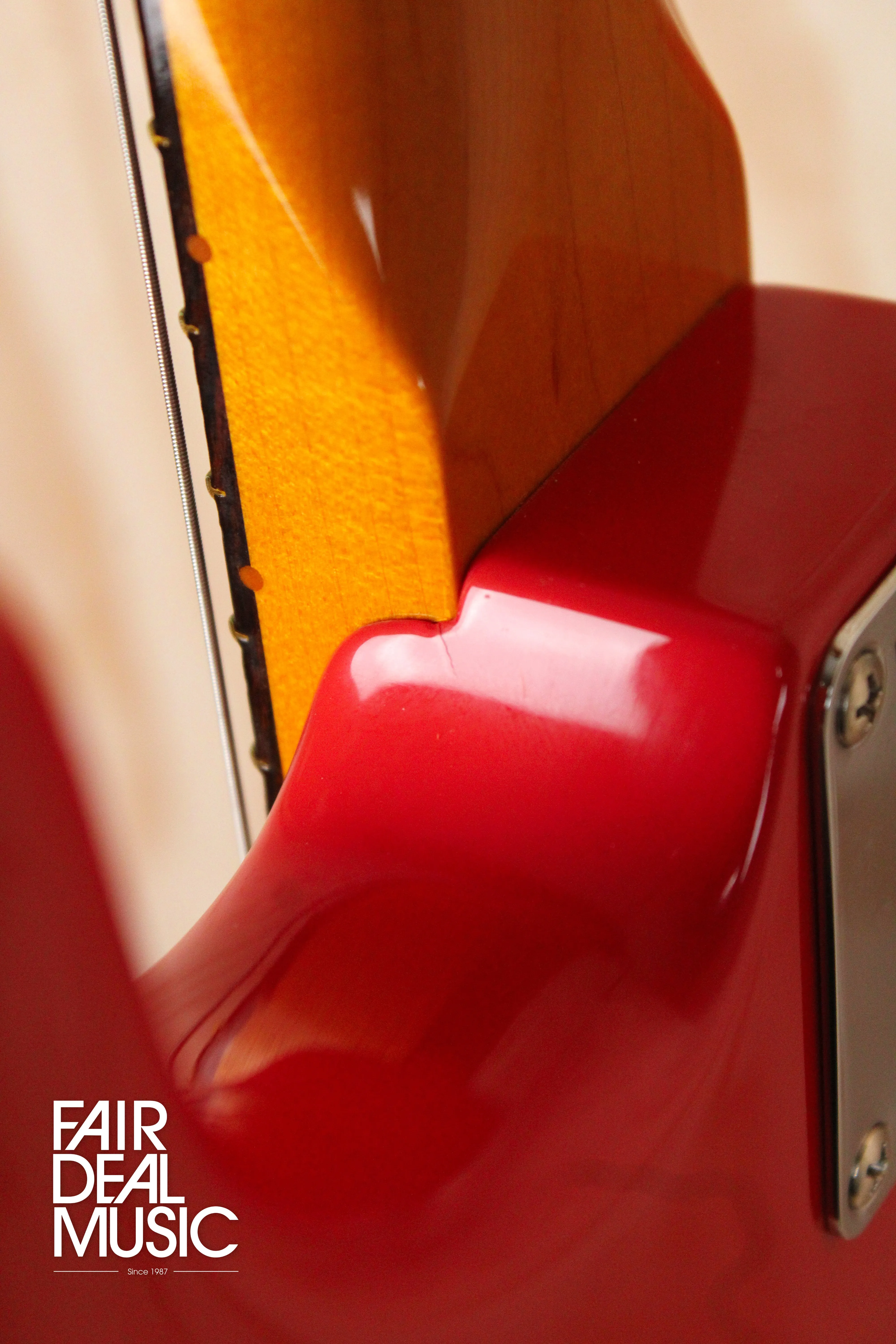 Fender American Vintage II 1961 Stratocaster, Fiesta Red, Left Handed, Ex Display