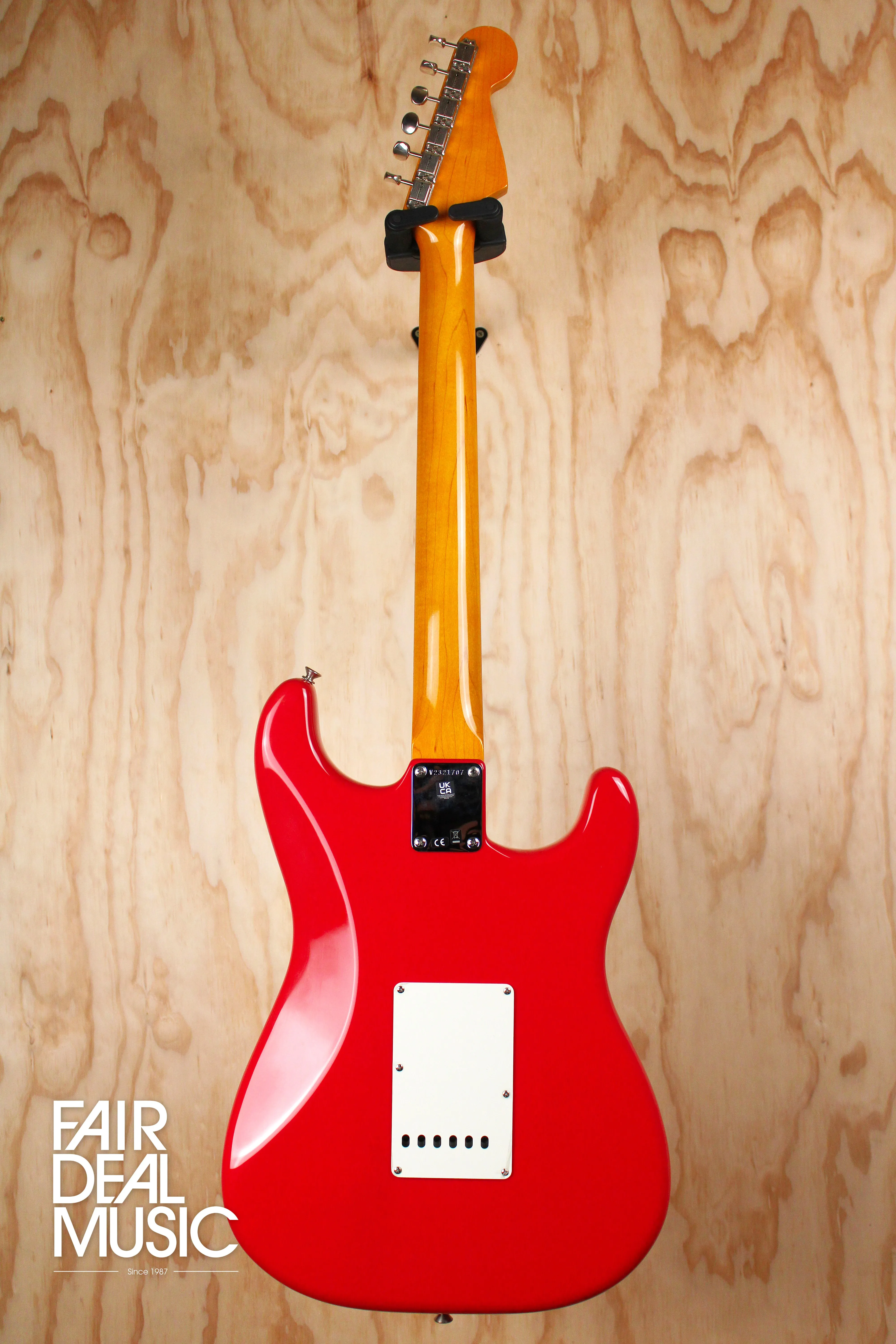 Fender American Vintage II 1961 Stratocaster, Fiesta Red, Left Handed, Ex Display