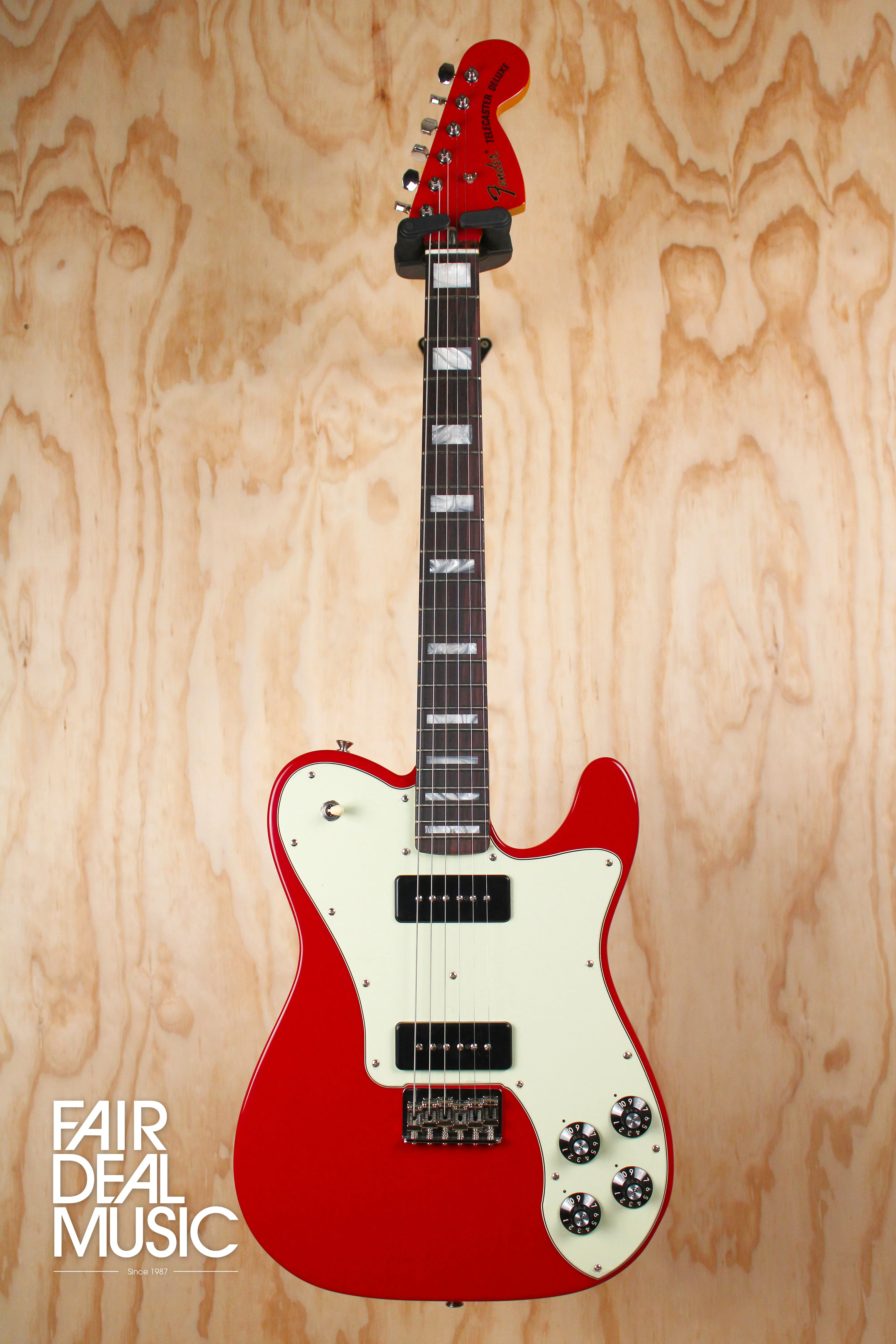 Fender Chris Shiflett Cleaver Telecaster Deluxe in Dakota Red, Ex-Display