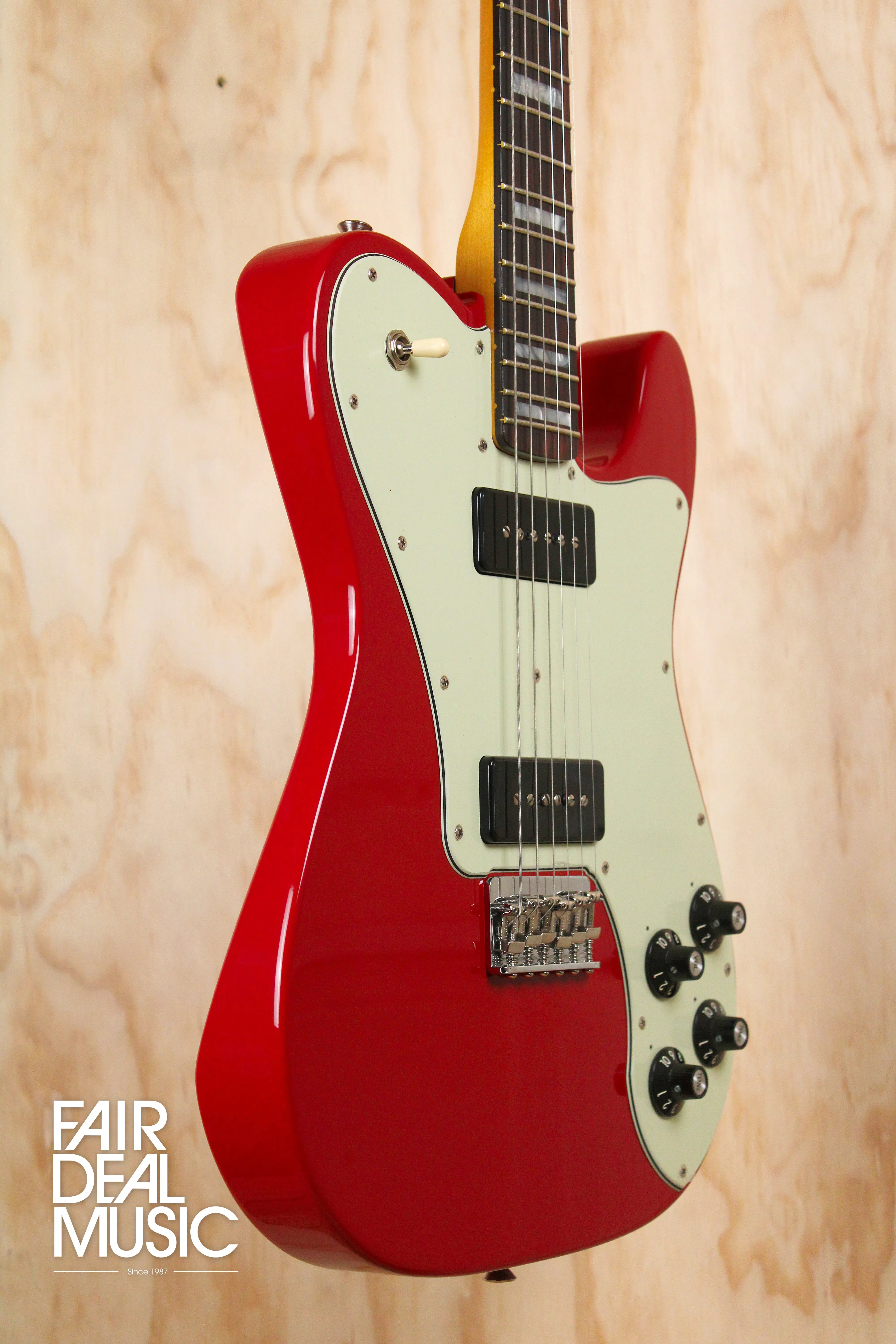 Fender Chris Shiflett Cleaver Telecaster Deluxe in Dakota Red, Ex-Display