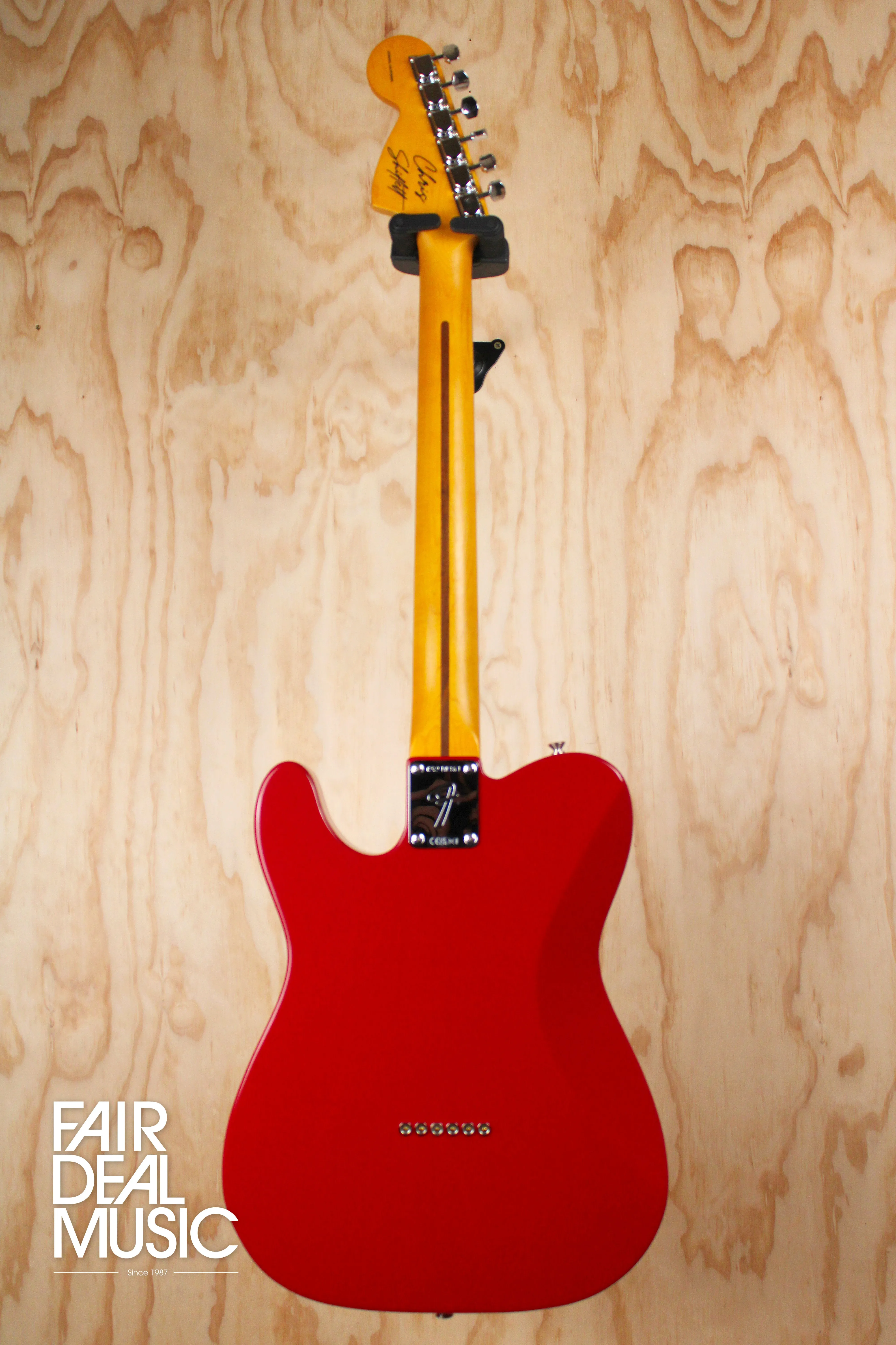 Fender Chris Shiflett Cleaver Telecaster Deluxe in Dakota Red, Ex-Display
